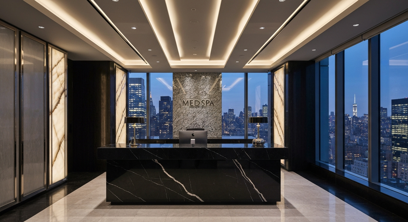 Manhattan MedSpa NYC luxury reception